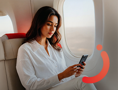 باقة الأنترنت للرحلات الجوية